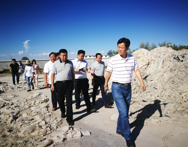 自治区农业厅宋丹阳副厅长一行莅临昌吉州调研